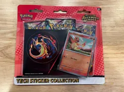 Pokemon TCG Mega Evolution Ascended Heroes Tech Sticker Collection Charmander - Image 1