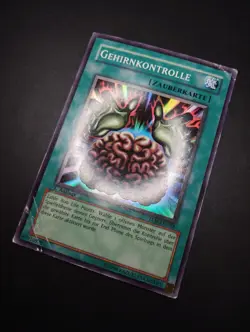 YUGIOH 2005 | BRAIN CONTROL | TLM-DE038 | 1ST | GERMAN | HEAVY PLAYED - Image 3