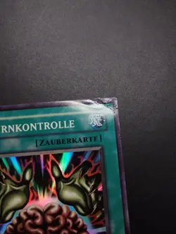 YUGIOH 2005 | BRAIN CONTROL | TLM-DE038 | 1ST | GERMAN | HEAVY PLAYED - Image 4