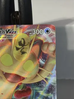 Pokemon TCG Sword & Shield Meowth VMAX SWSH005 Promo Full Art - NM - Image 5