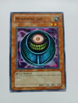 Yugioh Morphing Jar Common SDRL-EN007 1st Ed Lightly Played - Image 1