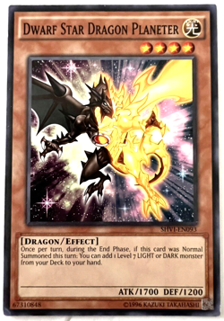YuGiOh! - Dwarf Star Dragon Planeter - SHVI-EN093 - Unlimited - Common - Image 1