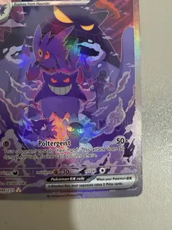 Gengar Evolution Line DIY ACG Pokemon Anime Art Card Custom - Image 4