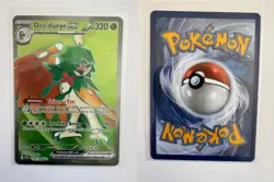 DECIDUEYE EX 100/088 PERFECT ORDER HOLO ULTRA RARE POKEMON NM/M 5BAN GRAPHICS - Image 3