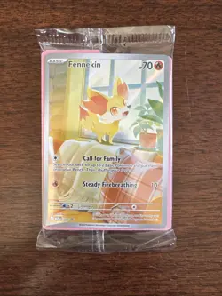 Pokemon Fennekin 080 SEALED Chaos Rising Promo Illustration Rare NM - Image 1