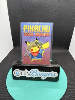 Fossil Museum Pikachu Pokemon Card - Image 4