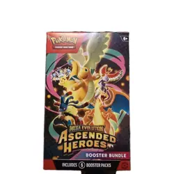 Pokemon TCG: Mega Evolution Ascended Heroes Booster Bundle New Unopened - Image 1