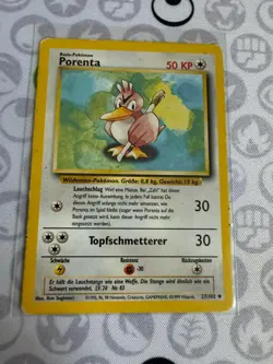 Farfetch'd 27/102 Uncommon Base Set Unlimited Pokemon Lightly Played - Image 2