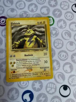 Electabuzz 33/111 Uncommon Neo Genesis Pokemon Unlimited Deutsch Heavily Played - Image 2