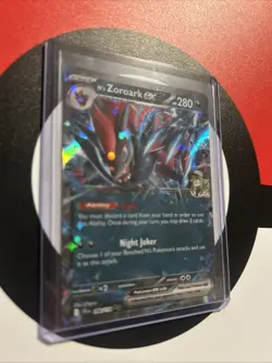 Pokemon TCG N's Zoroark EX Double Rare Holo Card 098/159 Sv09 Journey Together - Image 3