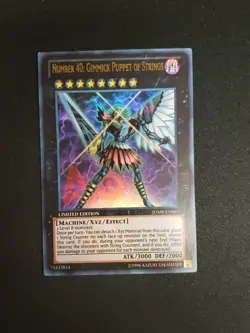 Yugioh Number 88: Gimmick Puppet of Leo JUMP-EN064 Ultra Rare Promo - VLP - Image 1
