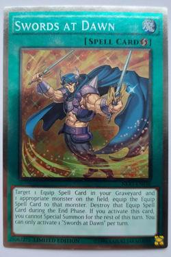 Yu-Gi-Oh! - Swords at Dawn - NKRT-EN030 - Platinum Rare - Limited Edition - Image 1