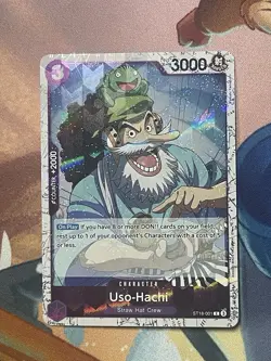 Uso-Hachi Pirate Foil ST18-001 Premium Booster The Best Vol. 2 One Piece English - Image 1