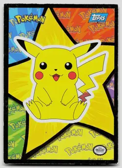 Pikachu #85 Topps The First Movie Trading Cards Pokemon MP - Image 1