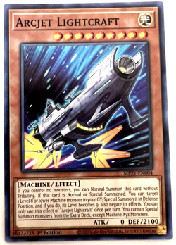 YuGiOh! - Arcjet Lightcraft - MP21-EN004 - 1st Edition - Common - Image 1