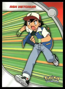 Ash Ketchum #HV1 Topps Trading Cards Series 2 Pokemon Near Mint - Image 1