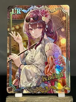 Goddess Story NS-2M11 CCG Anime Waifu Doujin Holo Foil Card UR - Kafka - Image 1