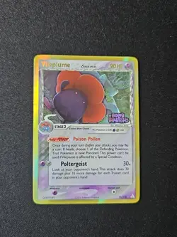 Pokemon Vileplume 17/110 EX-Holon Phantoms (Stamped) Rare Reverse Holo Card - Image 1