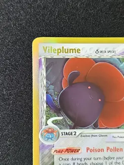 Pokemon Vileplume 17/110 EX-Holon Phantoms (Stamped) Rare Reverse Holo Card - Image 3