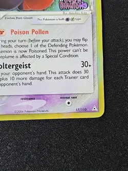 Pokemon Vileplume 17/110 EX-Holon Phantoms (Stamped) Rare Reverse Holo Card - Image 5