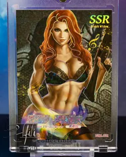 Black Widow Avengers Goddess Alliance 2 SSR N01.031 Waifu Doujin Premium Card - Image 1