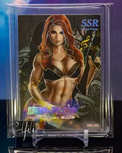 Black Widow Avengers Goddess Alliance 2 SSR N01.031 Waifu Doujin Premium Card - Image 3