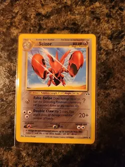 Scizor 29/75 Neo Discovery Unlimited Edition Regular Card - Image 1