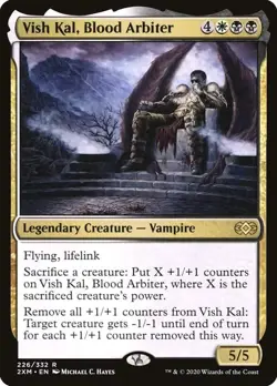 Vish Kal, Blood Arbiter [Double Masters] Near Mint - Image 1