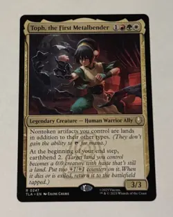 MTG Toph, the First Metalbender - Avatar: The Last Airbender NM - Image 1