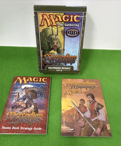 Magic The Gathering Mercadian Masques Deepwood Menace Deck In box Complete - Image 2