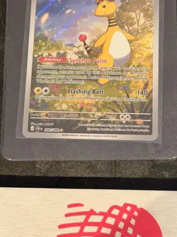 Pokemon Ampharos 090/086 Illustration Rare Mega Evolution Chaos Rising Near Mint - Image 3
