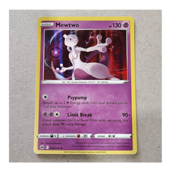 Pokemon TCG Mewtwo Holo Rare 059/159 Crown Zenith 130 HP Basic English - Image 1
