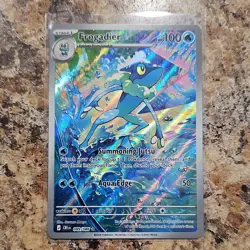 The Pokemon Company Frogadier 089/086 Paldea Evolved IR Holo EN 2023 100 HP - Image 1