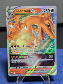 Pokemon TCG Charizard VSTAR Crown Zenith Holo Ultra Rare Card 019/159 - Image 1