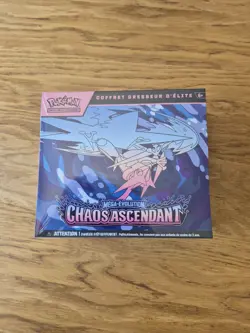 Pokemon ETB Coffret Dresseur D'elite ME04 Chaos Ascendant Neuf Scelle FR - Image 1