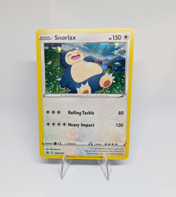 Snorlax - Black Star Promo SWSH032 Cosmos Holo Pokemon Card ENG - Image 1