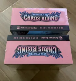 2x Chaos Rising POKEMON CENTER Elite Trainer Box ETB - SEALED - Image 2