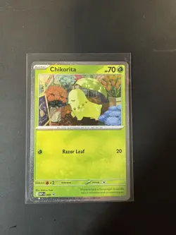 Chikorita #69 Promo Cosmos Holo - Pokemon TCG: Perfect Order - Black Star Promo - Image 1