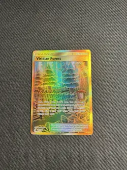 Pokemon TCG Viridian Forest (Secret) 256/236 Sm-Unified Minds Holo NM/NM- - Image 3