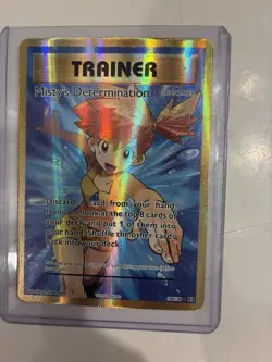 Pokemon TCG Misty's Determination 108/108 Evolutions Ultra Rare Full Art Holo - Image 1
