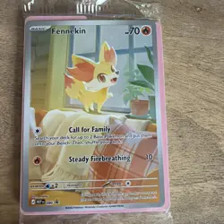 Pokemon Fennekin 080 - Black Star PROMO Sealed Chaos Rising ETB - Image 1