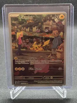 Pikachu 173/165 SV 151 Illustration Rare Holo Pokemon TCG English NM - Image 3