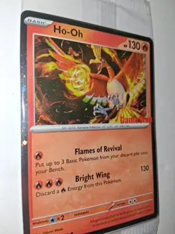 Ho-Oh 010/086 Galaxy GameStop Promo Stamped Sealed - Pokemon Chaos Rising - Image 1