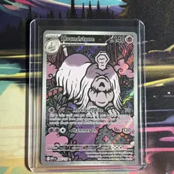Pokemon TCG Houndstone 145/132 Me01 Mega Evolution Full Art Holo EN 2023 140 HP - Image 1