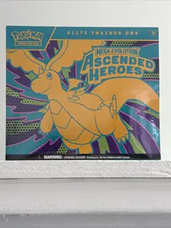 Pokemon TCG Ascended Hero’s ETB Factory Sealed - Image 1