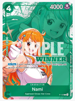 Nami (Winner Pack 2026 Vol. 2) - One Piece Promotion Cards (OP-PR) - Image 1