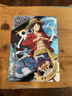Monkey D Luffy OP02-SR01 One Piece Anime TCG CCG Anime Card - Image 1