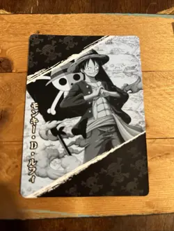 Monkey D Luffy OP02-SR01 One Piece Anime TCG CCG Anime Card - Image 2