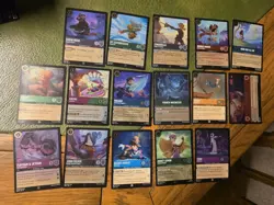 Disney Lorcana TCG Lot of 16 Promo Cards - Image 1