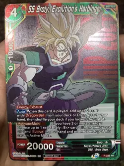 SS Broly Evolutions Harbinger Championship Foil Dragon Ball Super Card Game | NM - Image 1
